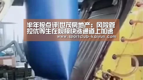 半年报点评|世茂房地产:风险管控优等生在规模快涨通道上加速奔跑“开云官网”(图1) 开云APP